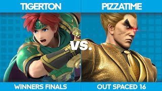 Out Spaced 16  Tigerton Roy vs PizzaTime Kazuya  Winners Finals [upl. by Kurtz]