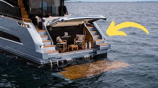 Le meilleur garage à jouets pour yacht  Cranchi 78 [upl. by Antonino]