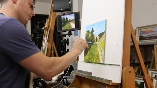 22 How To Start A Painting Using Blocking  Oil Painting Tutorial [upl. by Etiuqal510]