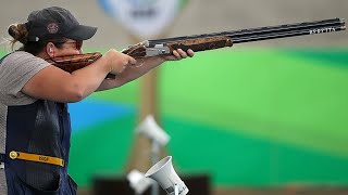 Team GBs Amber Rutter cheated out of Olympic gold after controversial skeet finalAmber Rutter was [upl. by Raouf643]