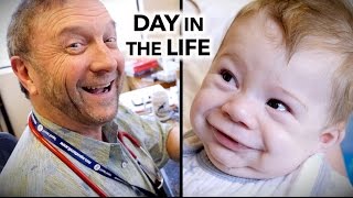 A CRAZY DAY IN THE LIFE of a busy pediatrician 6am945pm  Dr Paul [upl. by Ahsiatal]