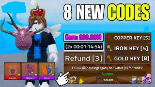 NEW CODES ALL WORKING CODES IN KING LEGACY 2024 SEPTEMBER ROBLOX KING LEGACY FOR GEMS [upl. by Vivia]