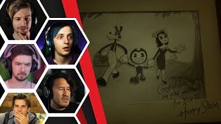 Lets Players Reaction To The After Credits Teaser  Bendy And The Ink Machine Chapter 5 [upl. by Rufena610]