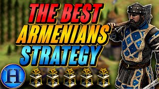 The Best Strategy To DOMINATE With Armenians  AoE2 [upl. by Megdal]