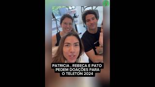 Rebeca Abravanel  Alexandre Pato e Patricia  Teleton 2024 [upl. by Nileek]