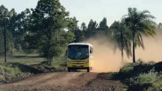 Parceria MAN e Mascarello  Ônibus Escolar  Estado de São Paulo [upl. by Dickerson623]