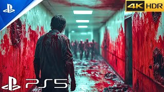 RACCOON CITY HOSPITAL PS5 Immersive ULTRA Realistic Graphics Gameplay 4K60FPS Resident Evil 3 [upl. by Pals]