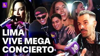 Lima vibra con el ritmo latino quotMás de 7 horas junto a los mejores cantantes del género urbanoquot [upl. by Evelyn]