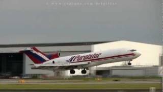 Purolator Courier DC10 B727 collection 2011 at YVR [upl. by Aggy205]