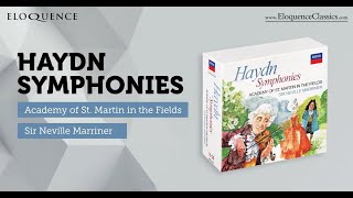 SIR NEVILLE MARRINER amp ACADEMY OF ST MARTIN IN THE FIELDS – HAYDN SYMPHONIES [upl. by Eerahs237]