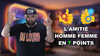 LAmitié Homme Femme en 7 Points By Pulko [upl. by Aivatnahs]