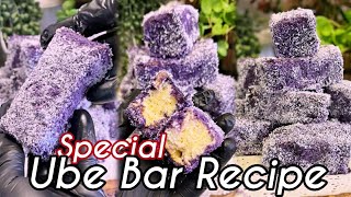 Ube Bar Recipe [upl. by Odnomor]