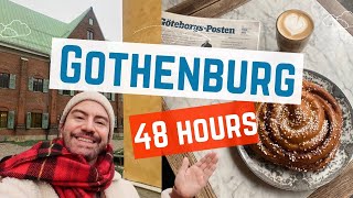 48 HOURS IN GOTHENBURG SWEDEN IN NOVEMBER FOOD OCEAN BUS HAGA SHOPPING  MR CARRINGTON [upl. by Baptlsta]