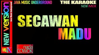 SECAWAN MADU karaoke NADA PRIA NEWMIX javamusicunderground [upl. by Hurst]