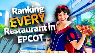 Ranking EVERY Restaurant in EPCOT [upl. by Nit]