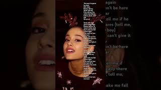 Ariana grande  Santa tell me [upl. by Swerdna]