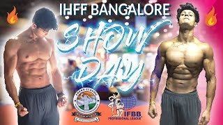 SHOW DAY  IFBB Pro Qualifiers  21 Year Old Natural Physique Athlete [upl. by Eatnohs]