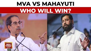 Maharashtra Elections 2024 MVA vs Mahayuti  Who Will Win In Maharashtra  India Today [upl. by Ashman]