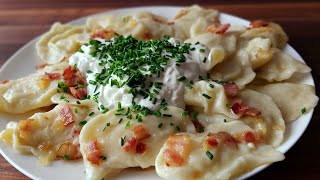 How To Make Pierogi  Vareniki  Perogies [upl. by Gladdy]