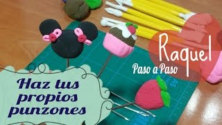 016 Haz tus punzones para el encaje de Bolillos Tutorial Raquel Mu Adsuar Bolillotuber [upl. by Etirugram]