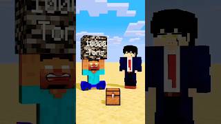 HELP Herobrine From 1 Sit Up  1 Diamond friendship shorts trending anime [upl. by Itsirc]