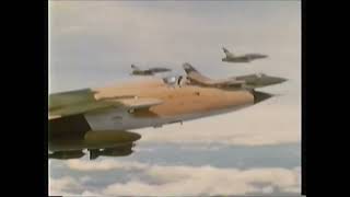 USAF F105D Thunderchief in action [upl. by Tacye]