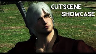 Devil May Cry 4 SE DMC5 Dante Mod Cutscene Showcase [upl. by Aicineohp]