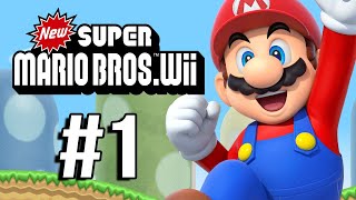 NEW SUPER MARIO BROS WII 1  UMA NOVA AVENTURA [upl. by Giff944]