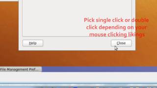 Turnon single click in Ubuntu file management for mouse settings [upl. by Marlon]