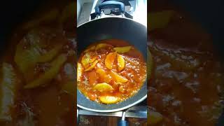 Pomfret fish recipe  short video [upl. by Annawoj849]