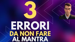 3 ERRORI DA NON FARE AL FANTACALCIO MANTRA [upl. by Minica]