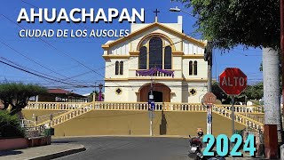 Así está AHUACHAPAN la ciudad de los Ausoles El Salvador 2024 [upl. by Hadnama]