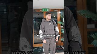 GOING GYM IN 2035 shorts short viral gym fitness [upl. by Htrap]