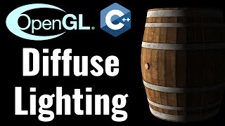 Diffuse Lighting  OpenGL Tutorial 20 [upl. by Sicular]