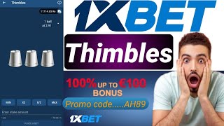 quotThimbles gamequot 1xbet 250000 winning proof 💵Tricks and tips with hack file💯 [upl. by Kylen844]