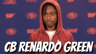 49ers Rookie CB Renardo Green on getting to the NFL [upl. by Kimbra634]