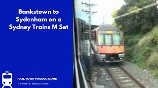 Bankstown to Sydenham on a Sydney Trains M Set [upl. by Asum]