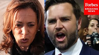 JD Vance Accuses Kamala Harris Of Being The Biggest Threat To Religious Liberty At Religious Event [upl. by Araccat]