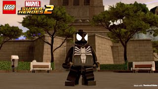 Lego Marvel superheroes 2 SpiderMan Symbiote  Unlocked [upl. by Maag706]