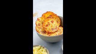 DIY BAKED CHEESE PIZZA CRISP eurovision justspicesuk shorts easyrecipe [upl. by Onaimad]