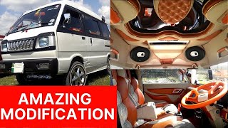 Suzuki Bolan cary daba New modification Decoration  Detail Review  Omni  SALE SALE [upl. by Deming]