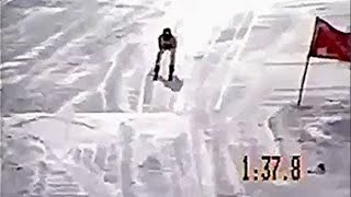 Peter Müller wins downhill Whistler Mt 1982 [upl. by Madson]