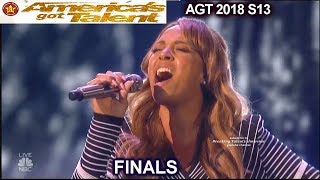 Glennis Grace sings “Run” ABSOLUTELY SENSATIONAL  Americas Got Talent 2018 Finale AGT [upl. by Thgiwd]