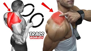 5 Best Exercises for BIGGER TRAPS [upl. by Wyly]