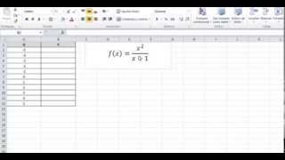 Cómo graficar funciones en excel [upl. by Aidan]