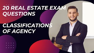 20 Real Estate Exam Questions on Classifications of Agency realestatelicense realestateexam [upl. by Mullen]