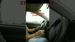 REVERSE PARKING STUDENT TIPS drivinglessonsforbeginners parkinglessons drivingschool [upl. by Eliam987]