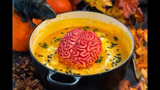 Halloween Pompoensoep  Recept  Bettys kitchen [upl. by Patricia42]