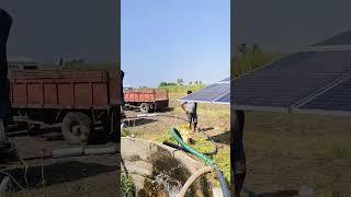 3 HP solar water pump installation 🙌😀 GK energy solar pump 🔥 shorts youtubeshorts viralshorts [upl. by Nortal]