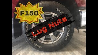 Ford F150 Lug Nut Problem [upl. by Irrac]